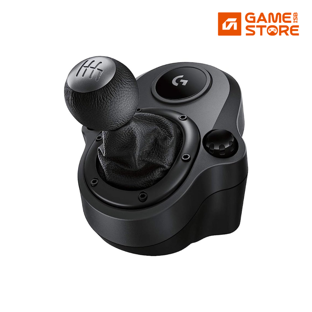 ogitech Driving Force Shifter mounted on a racing rig