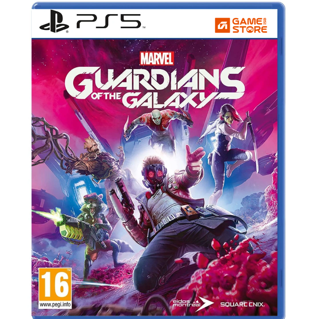 Marvel's Guardians of the Galaxy PS5 game case, used copy for sale in Pakistan