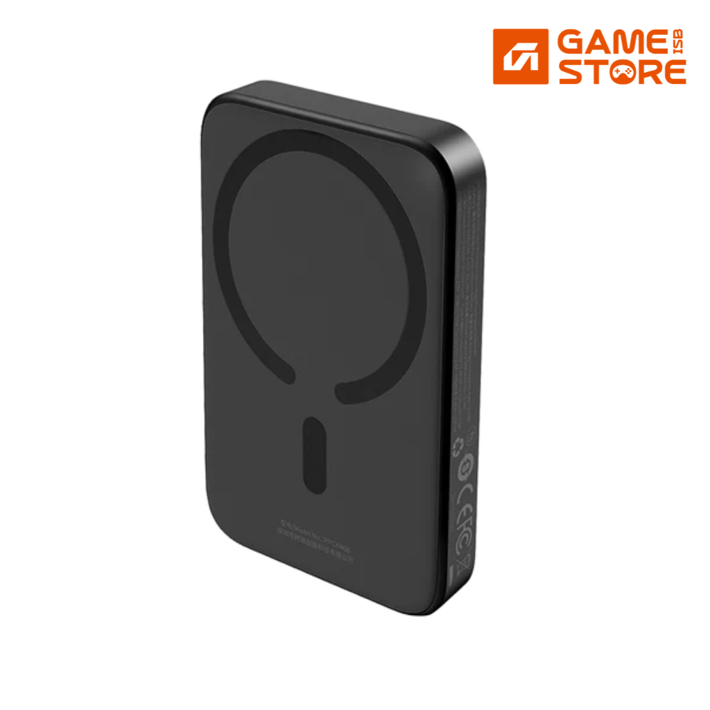 Baseus 6000mAh magnetic wireless power bank 20W black - power bank price in pakistan