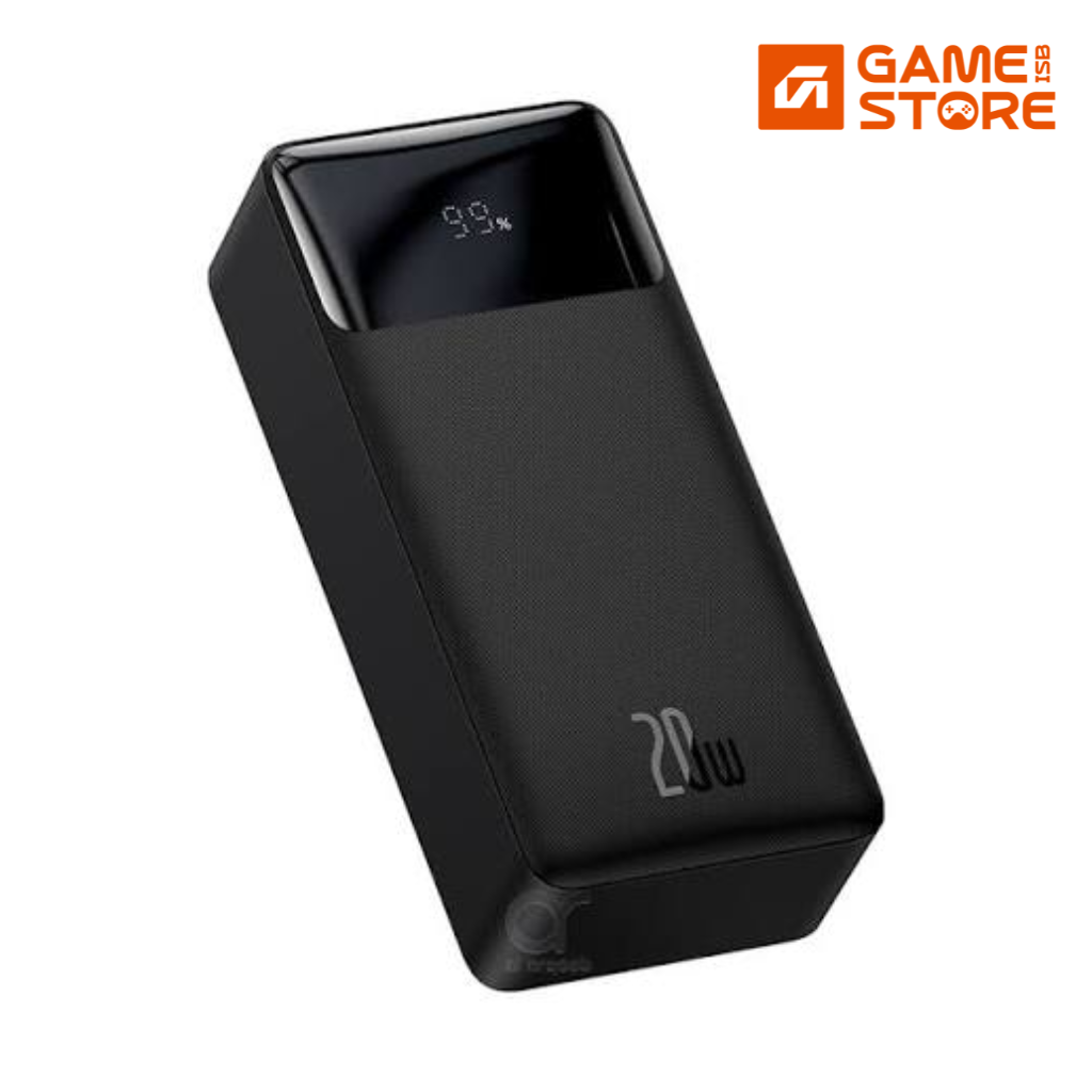 Baseus Bipow digital display power bank 10000mAh 20W black - power bank price in pakistan