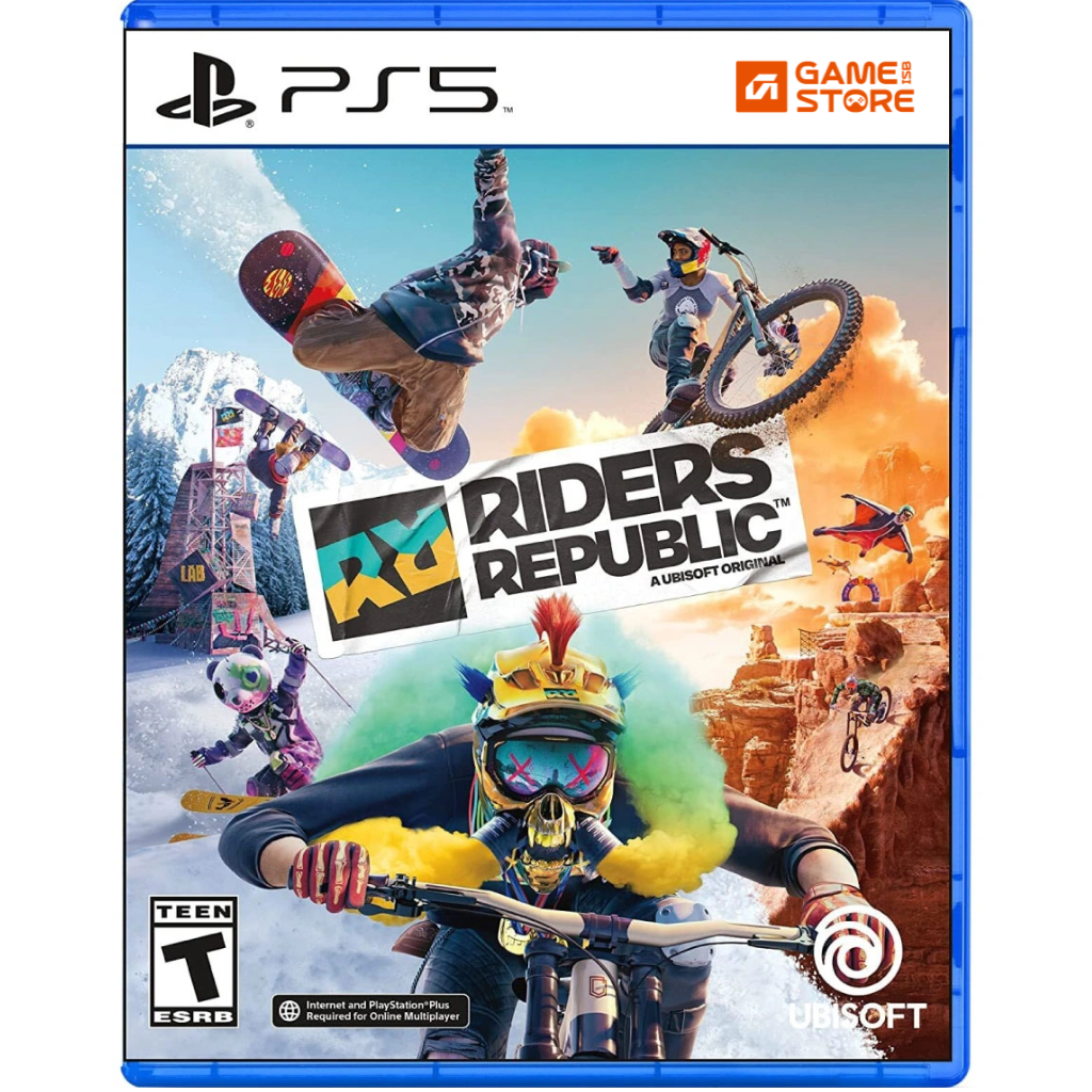 Riders Republic PS5 Standard Edition game case, brand new sealed copy for sale in Pakistan