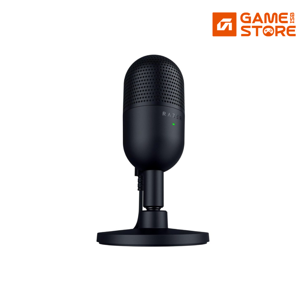 Razer Seiren V3 Mini USB condenser microphone in black, gaming mic for sale in Pakistan