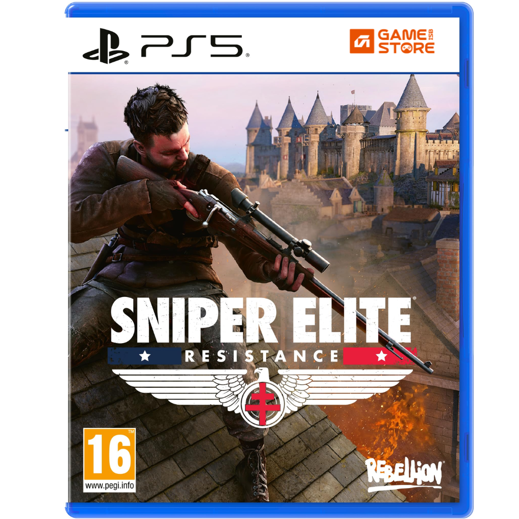 Sniper Elite Resistance PS5 game cover art