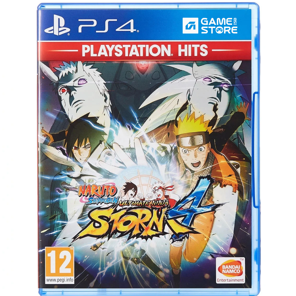 Naruto Shippuden Ultimate Ninja Storm 4 PS4 used game case front