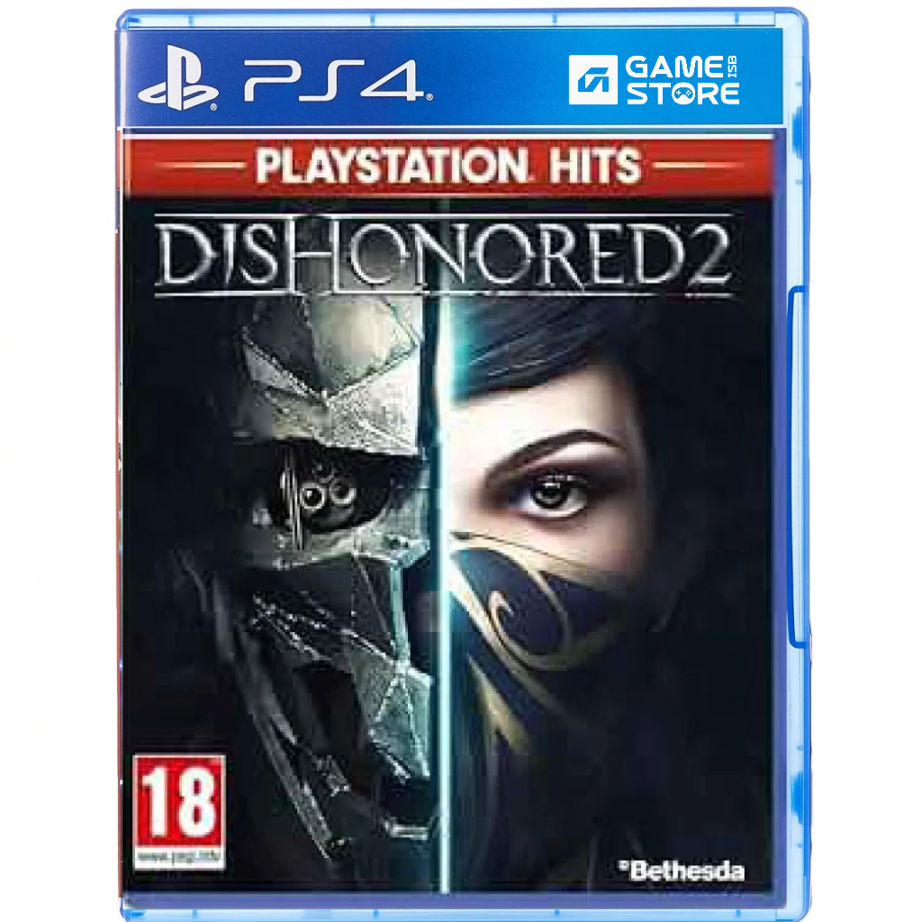 Dishonored 2 PS4 used game case front cover