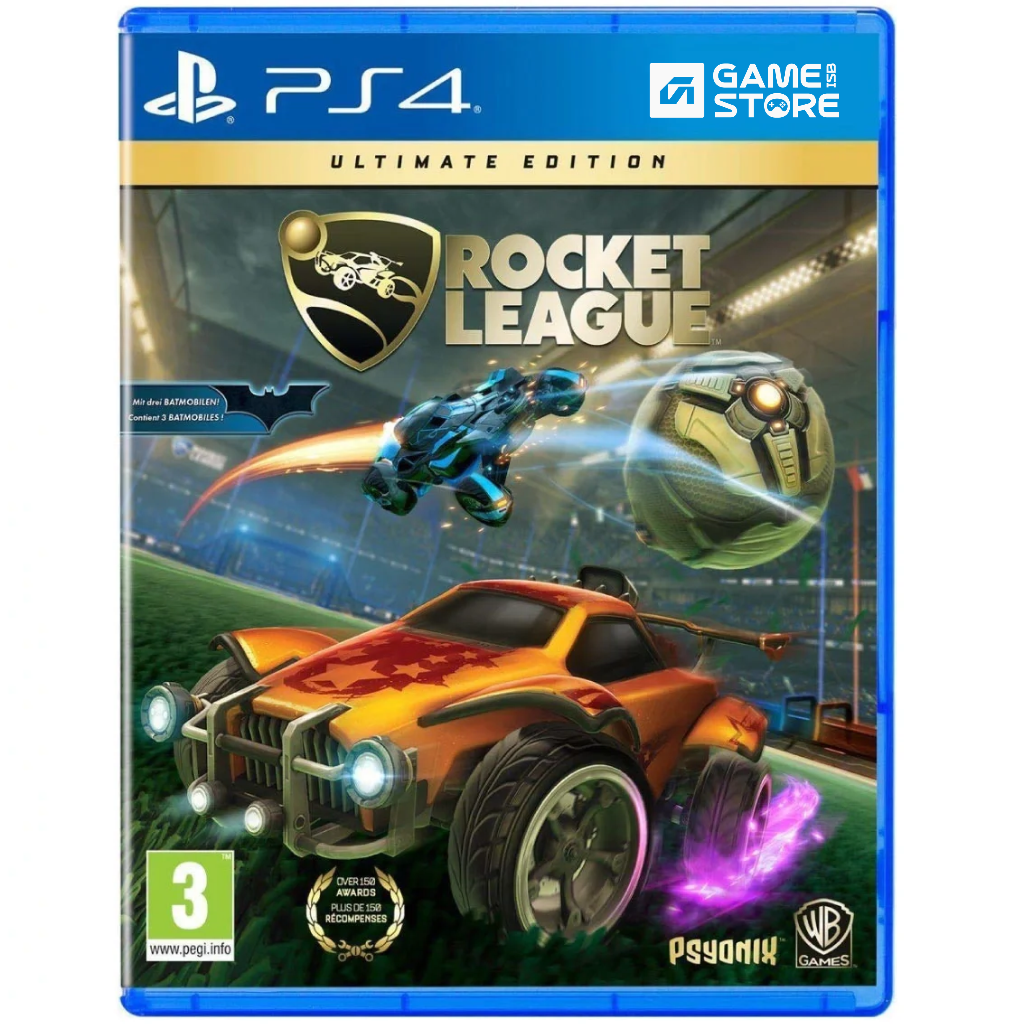 1. Rocket League Ultimate Edition PS4 used game case front cover