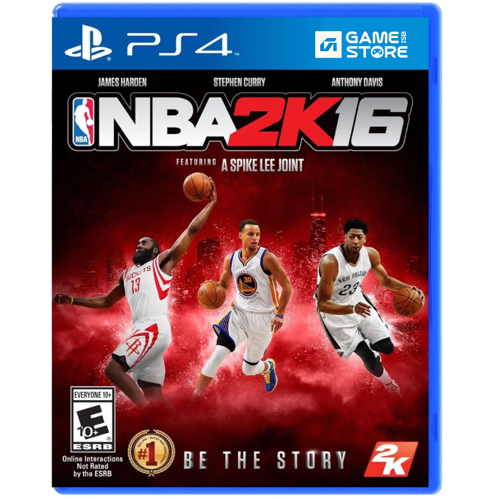 1. NBA 2K16 PS4 game case front cover
