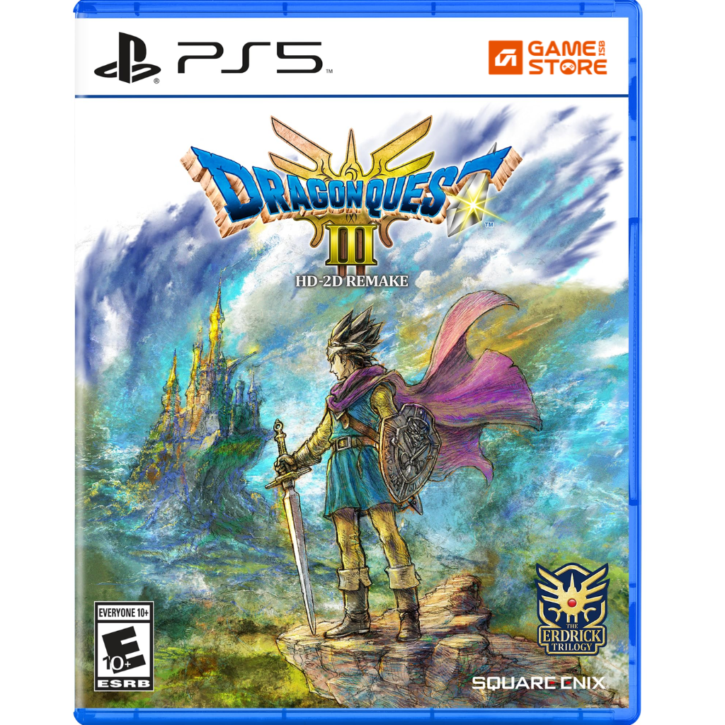Dragon Quest III HD-2D Remake PS5 game cover in Pakistan