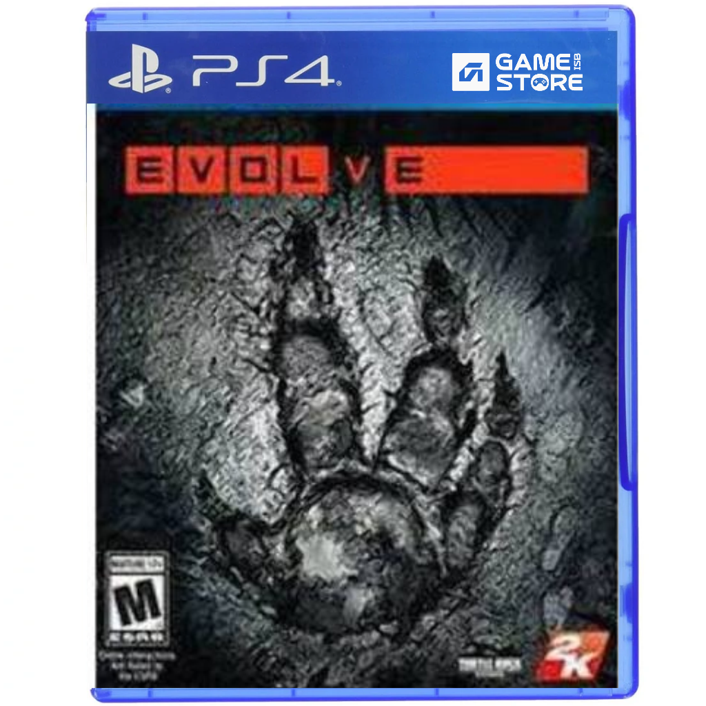 Evolve PS4 used game case front cover