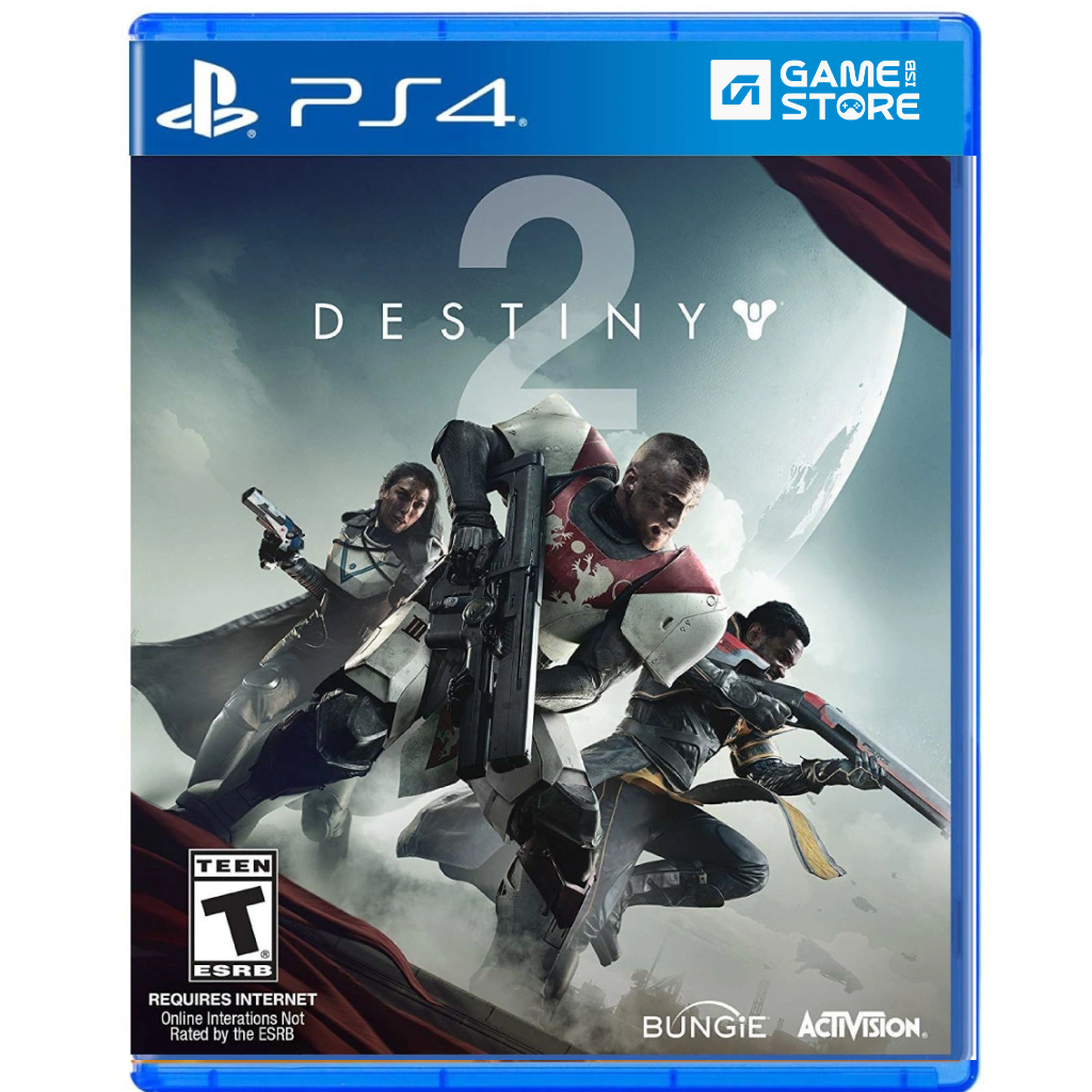 1. Destiny 2 Standard Edition PS4 used game case front cover