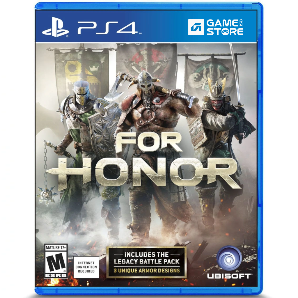 1. For Honor PS4 used game case front cover