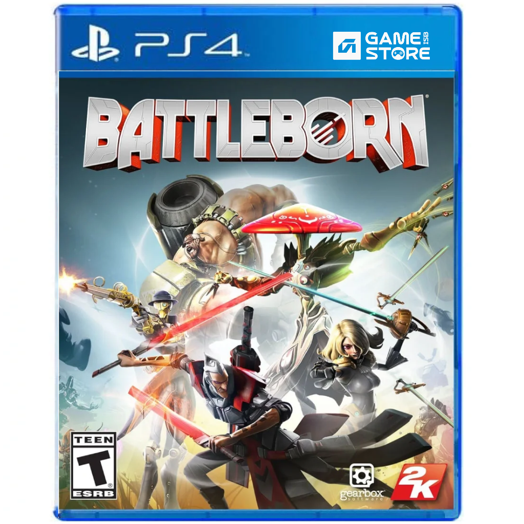 1. Battleborn PS4 used game case front cover