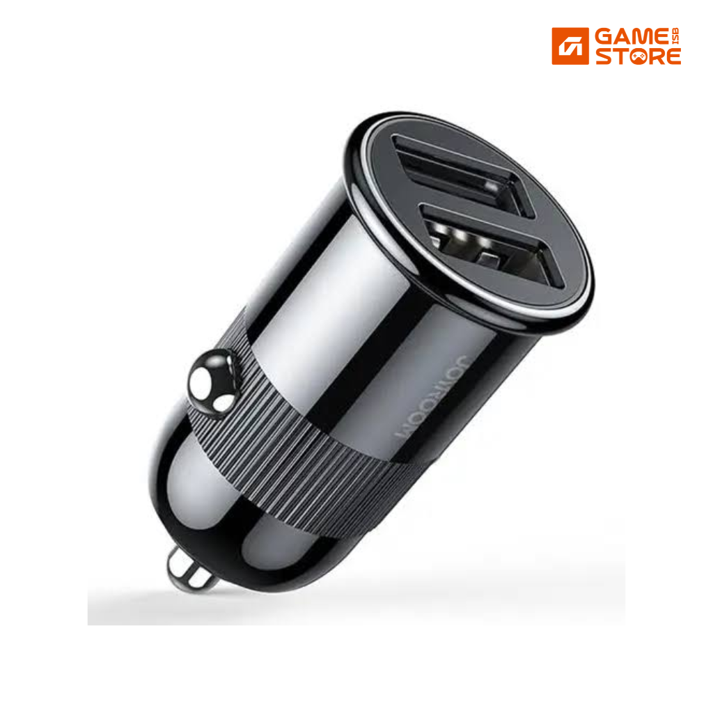 Joyroom C-A06 3.1A dual port car charger in black