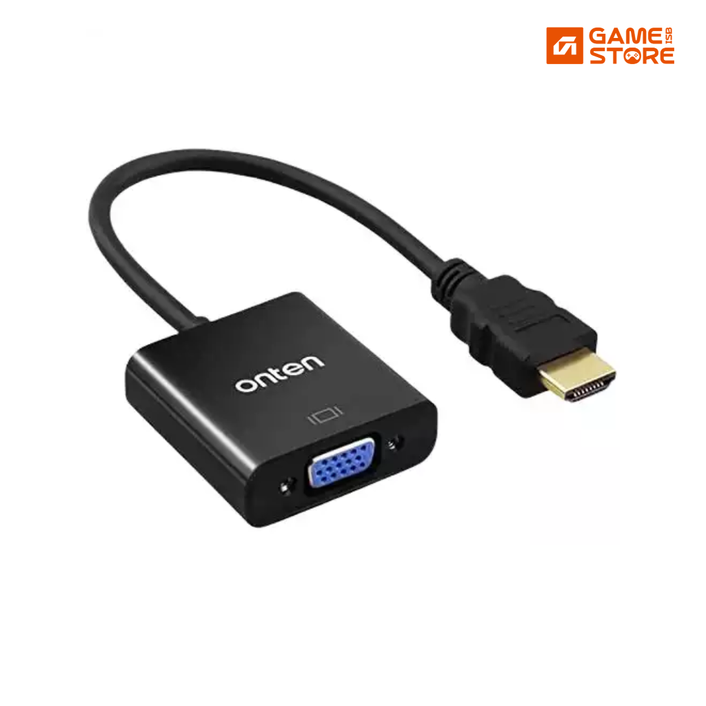 Onten 5165 HDMI to VGA Adapter with gold plated connector