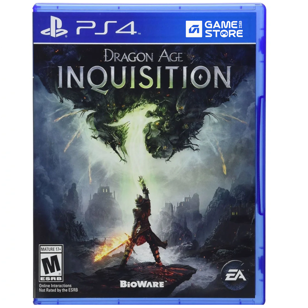Dragon Age Inquisition PS4 used game cover front Inquisitor