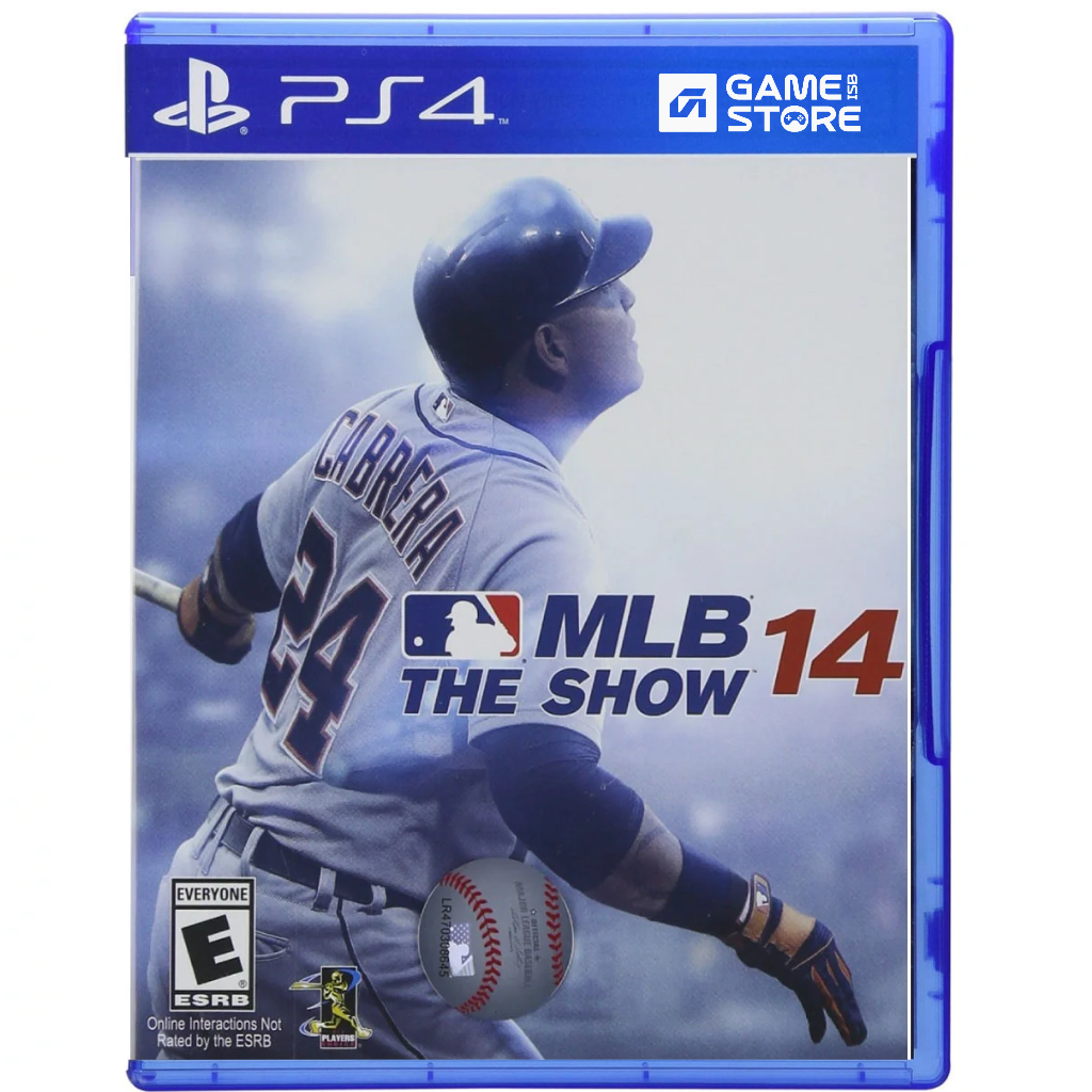 MLB 14 The Show PS4 used game cover front baseball