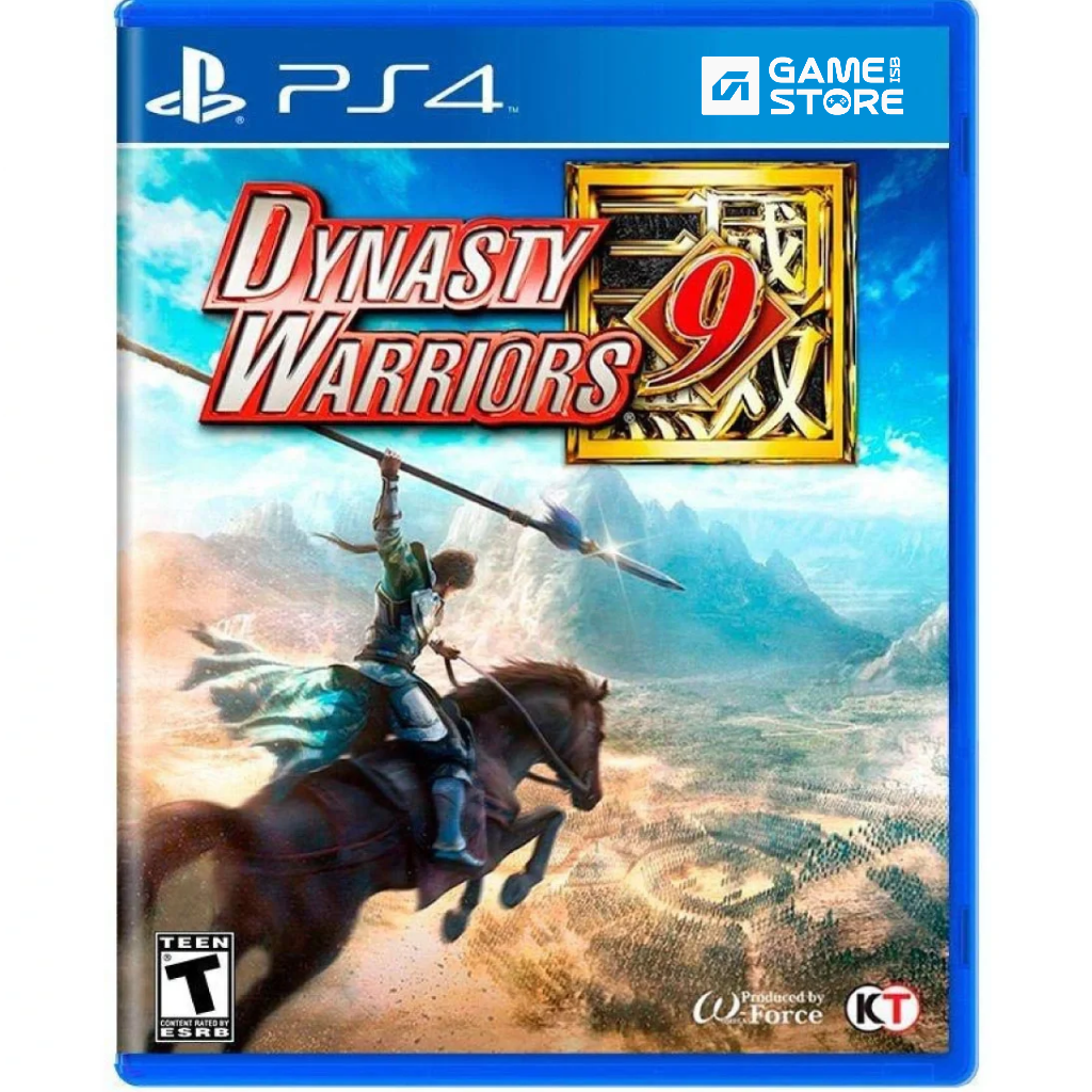 Dynasty Warriors 9 PS4 used game cover front Chinese warrior