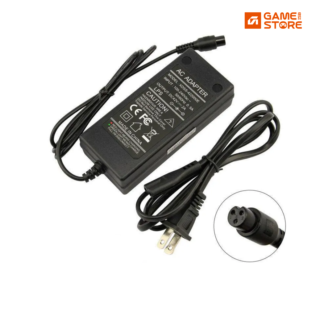 Hoverboard 42V 2A battery charger price in Pakistan, electric scooter power adapter