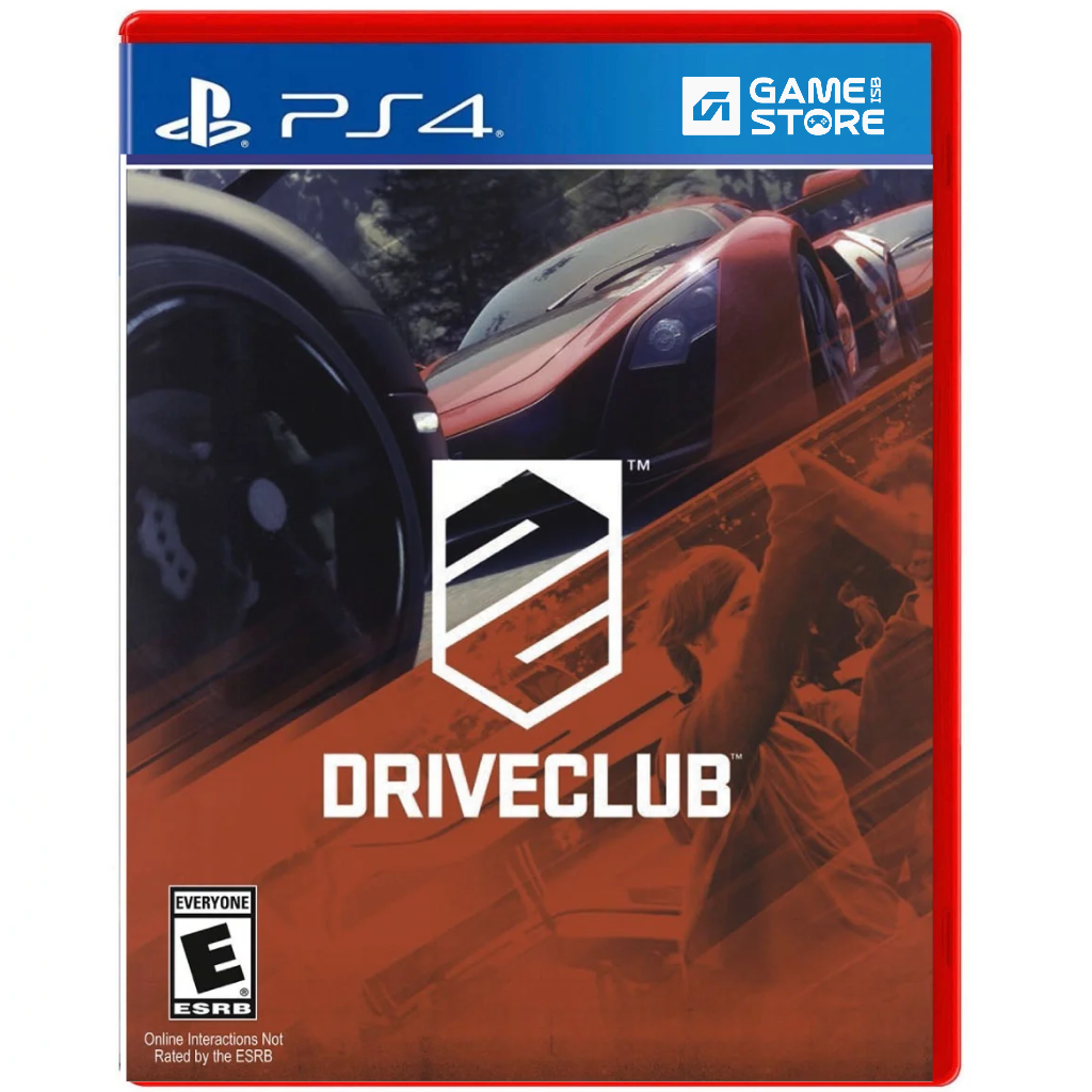 DriveClub PS4 used game cover front racing car scenic route