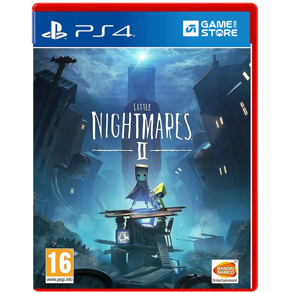 Little Nightmares 2 PS4 used game cover front Mono Six dark world