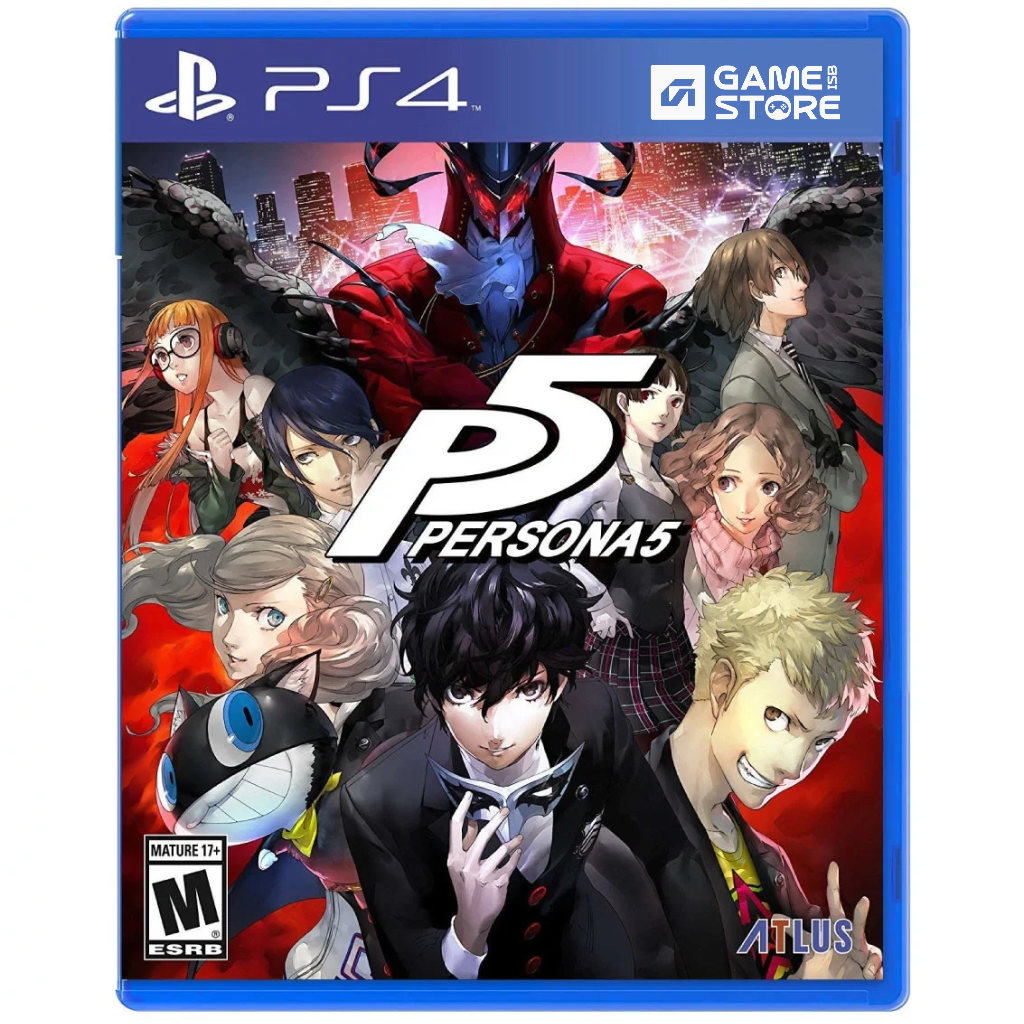 Persona 5 PS4 game cover art Pakistan