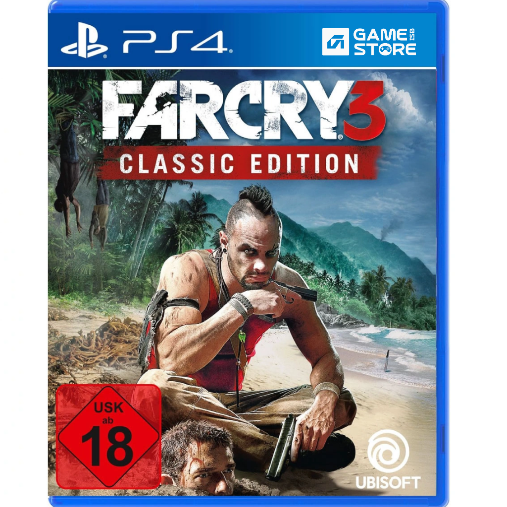 Far Cry 3 Classic Edition PS4 game cover art Pakistan