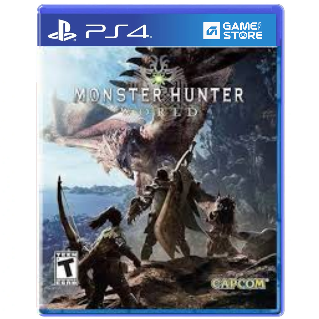 Monster Hunter World PS4 game cover art Pakistan