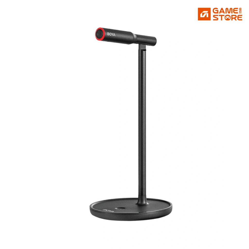 BOYA BY-CM1 USB desktop microphone on a tilting stand