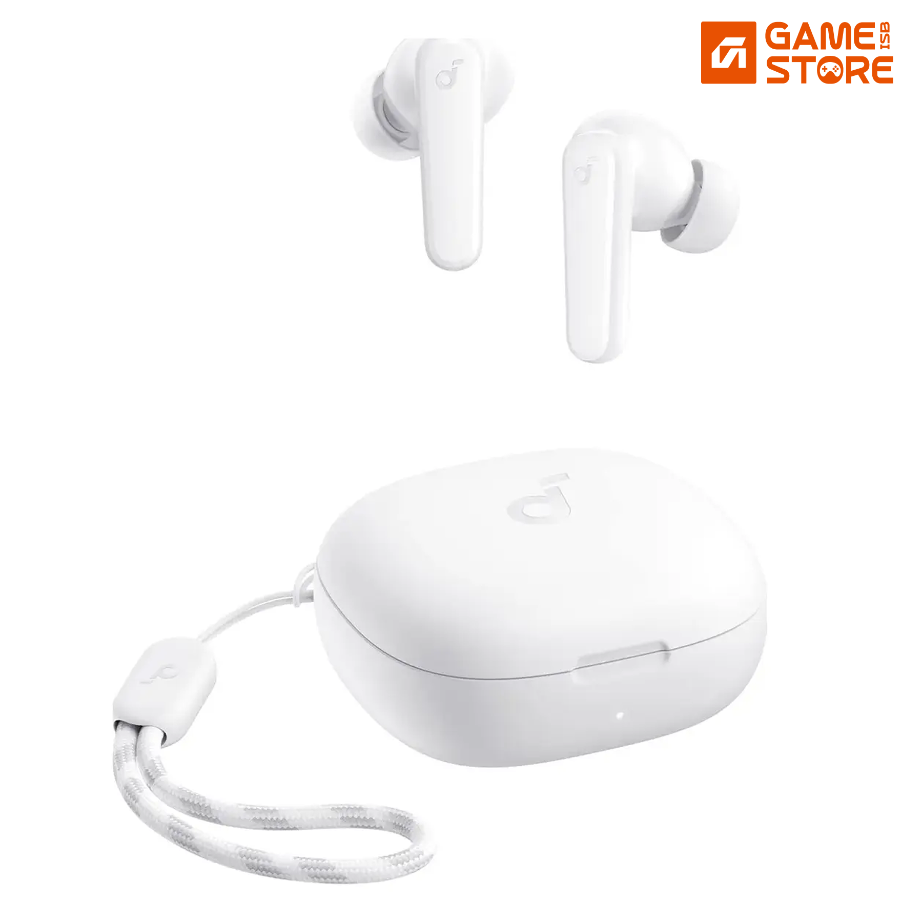 ANKER Soundcore R50i True Wireless in-Ear Earbuds with 30H+ Playtime, Clear Calls & High Bass, IPX5, Soundcore Connect App with 22 Preset EQs | White