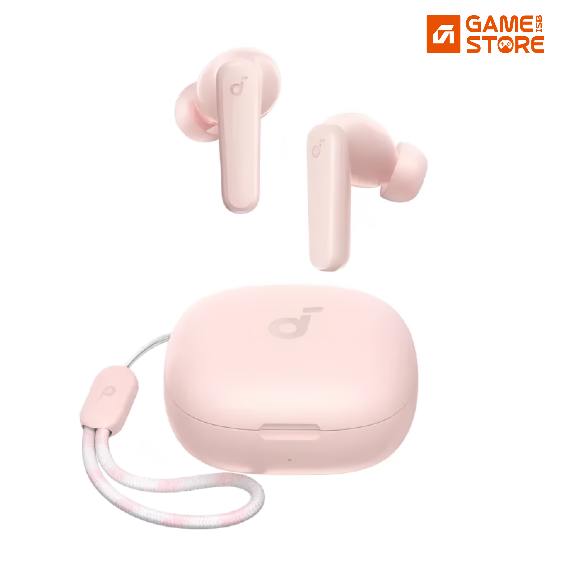 ANKER Soundcore R50i True Wireless in-Ear Earbuds with 30H+ Playtime, Clear Calls & High Bass, IPX5, Soundcore Connect App with 22 Preset EQs | Pink