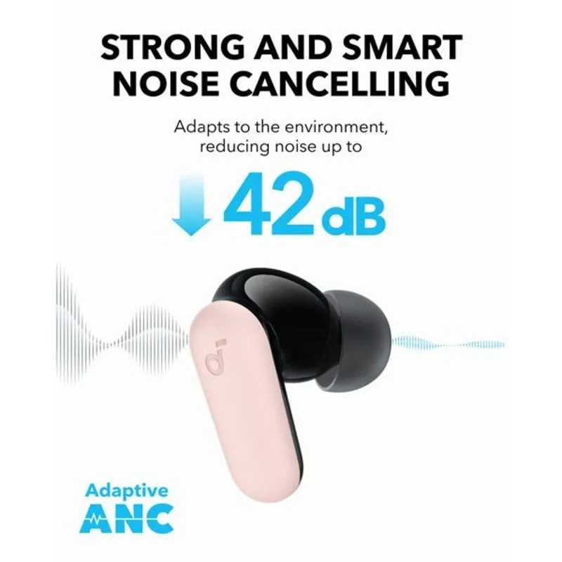 Anker Soundcore R50i NC Noise Cancelling Earbuds with Bluetooth 5.4 & Upto 45 Hours Playtime