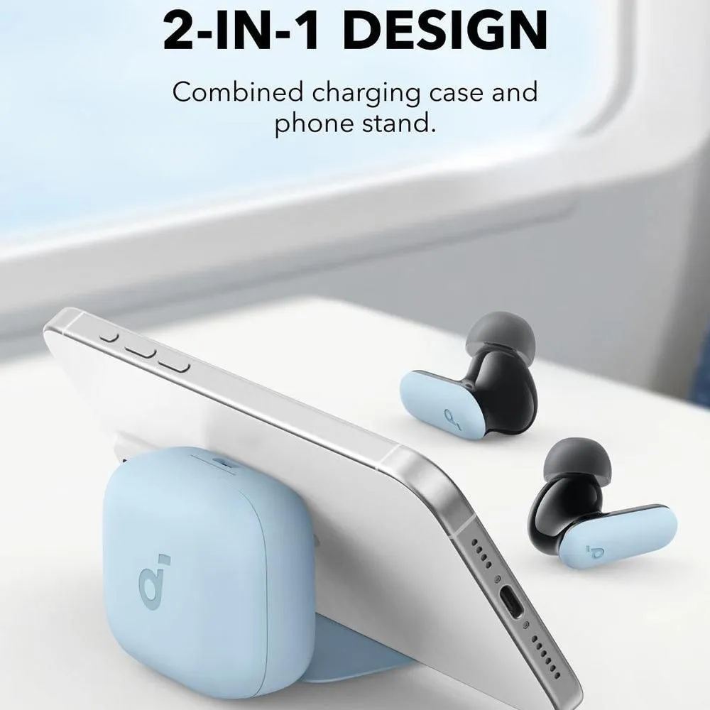 Anker Soundcore R50i NC Noise Cancelling Earbuds with Bluetooth 5.4 & Upto 45 Hours Playtime | Blue