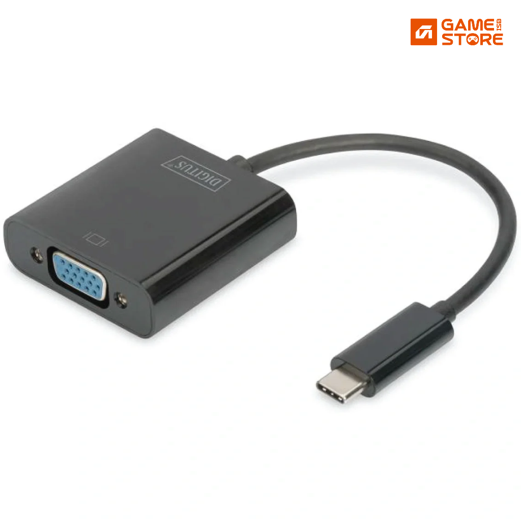 USB Type-C to VGA Graphics Adapter front view