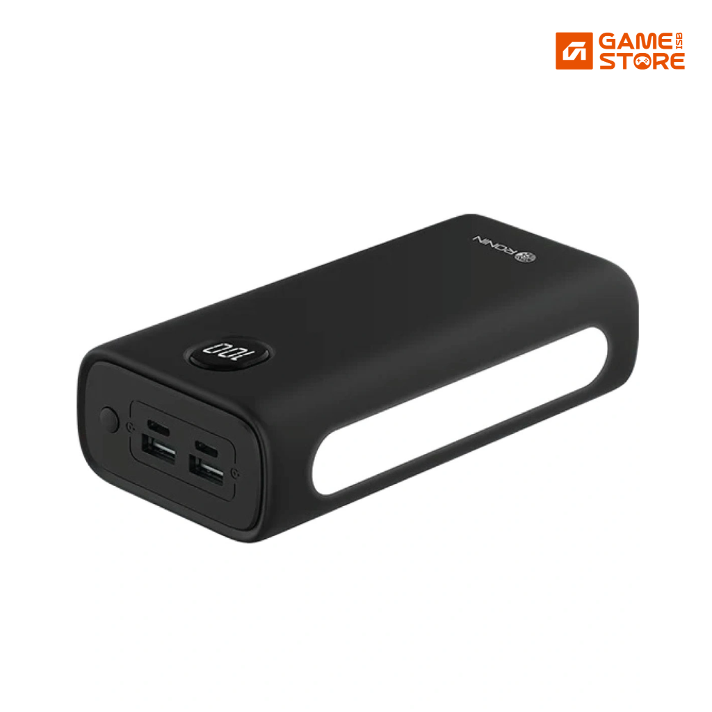 Ronin R-204 30000mAh power bank, high capacity portable charger for phones