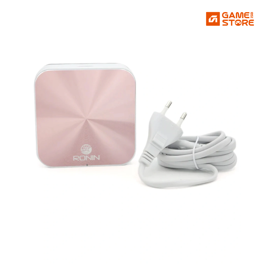 Ronin R-8800 8 USB desktop charger in white with Quick Charge 3.0