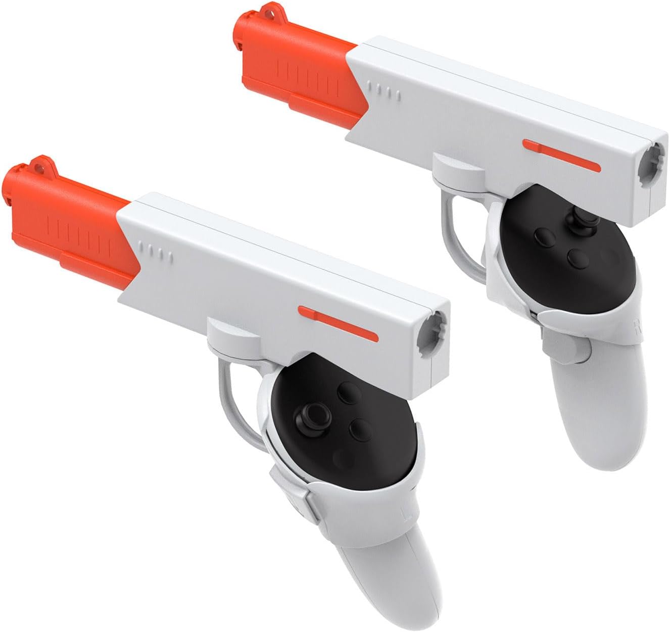 LICHIFIT Magnetic VR Gun Pistol Model Controller Holder for Meta Quest 3S / Quest 3 Handle Quick Release Shooting Bracket Stand for Oculus Quest 3S Shooting Game Accessories Click to see full view Magnetic VR Gun Pistol Model Controller Holder for Meta Quest 3S / Quest 3 Handle Quick Release Shooting Bracket Stand for Oculus Quest 3S Shooting Game Accessories