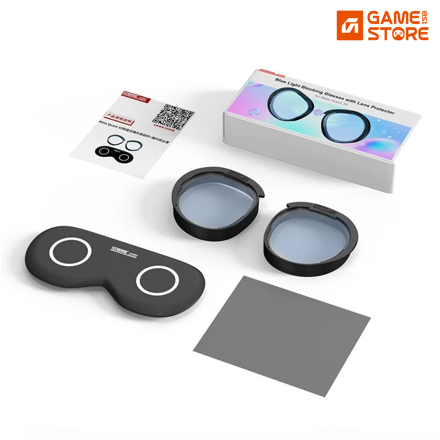 Blue Light Protection Lenses for Meta Quest 3 VR Headset