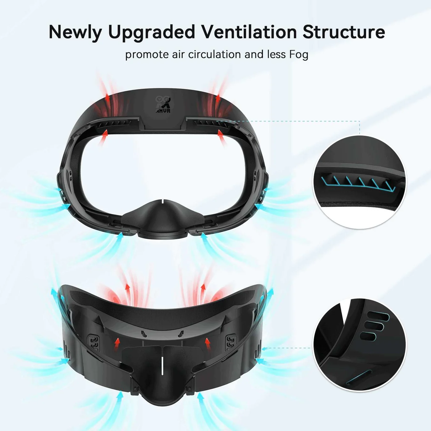 AMVR Q3FC1 Ventilated Facial Interface for Quest 3