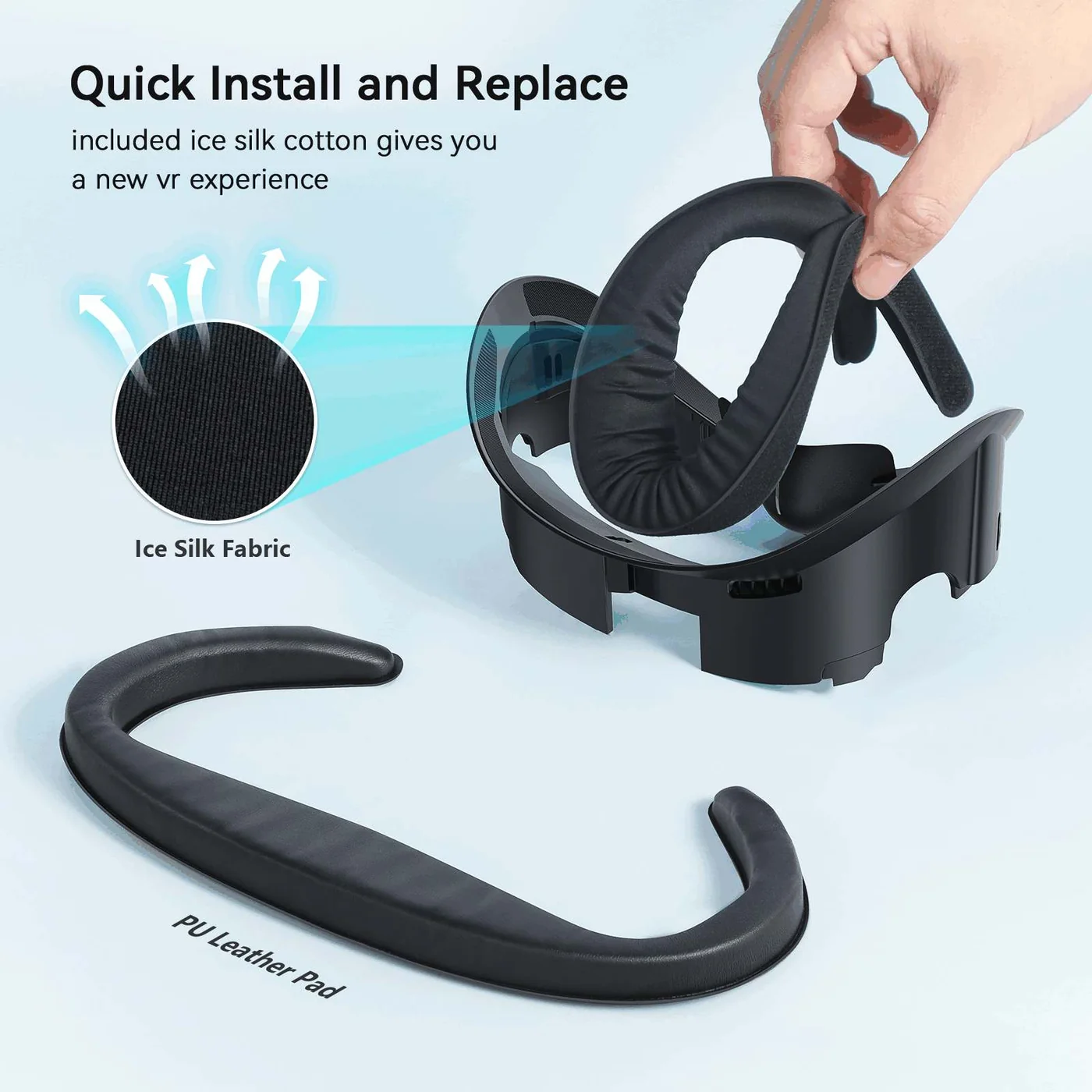 AMVR Q3FC1 Ventilated Facial Interface for Quest 3
