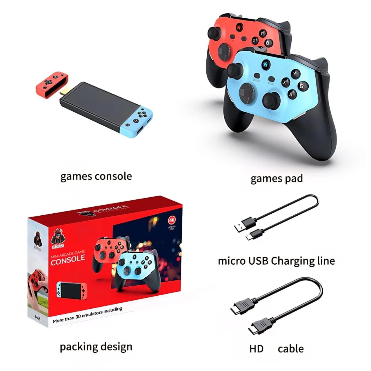 2.4G Wireless Game Stick M66