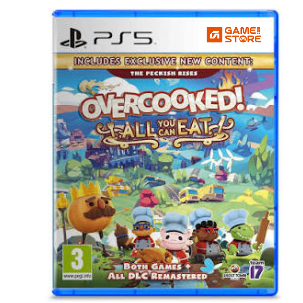 Overcooked! All You Can Eat PlayStation 5 complete edition game cover