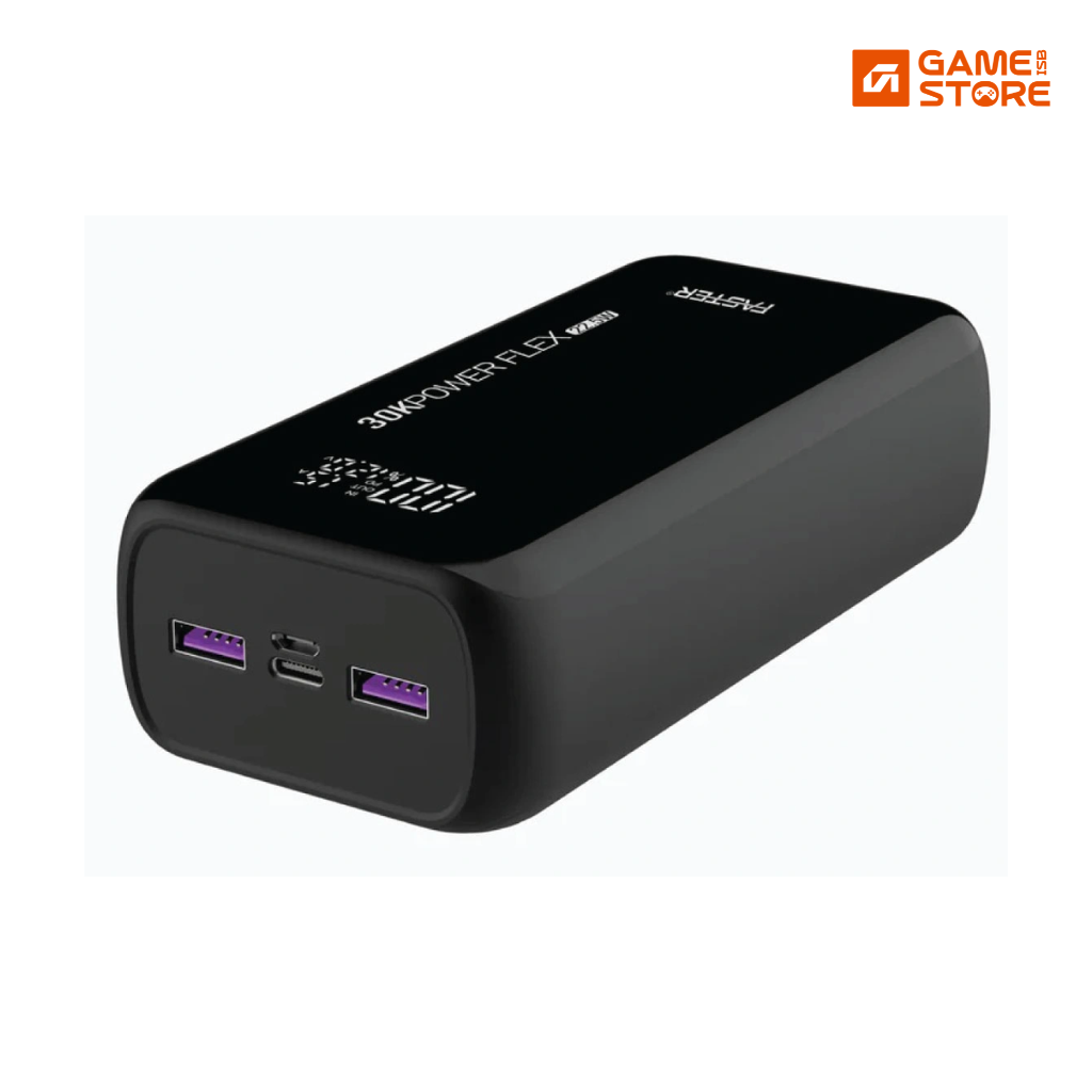 Faster PF30K 30000mAh power bank with digital display