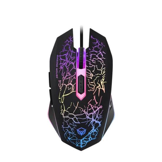 Meetion M930 2400dpi Optical Led Backlit Gaming Mouse view from aboive