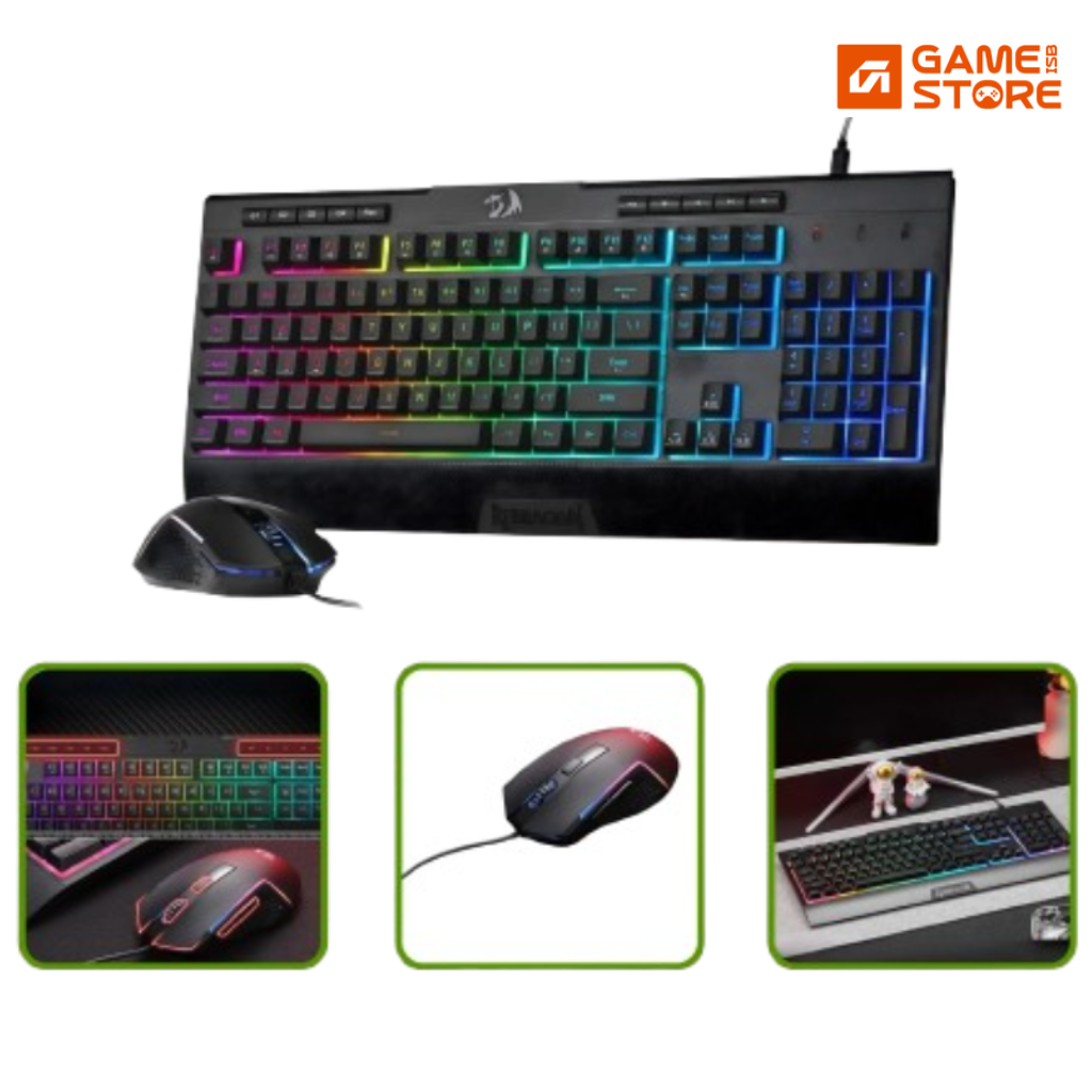 Redragon S151 keyboard mouse combo for PC and laptop gaming