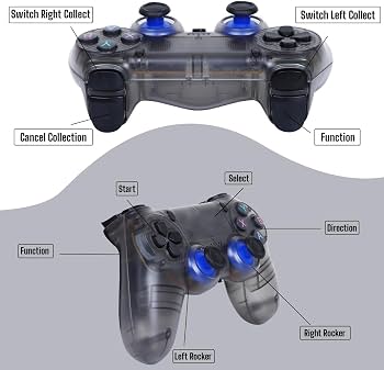 GS5 Mini Portable Game Console, controls