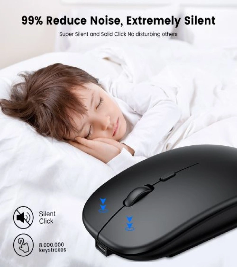 Rechargeable LED Bluetooth Wireless Mouse M-302