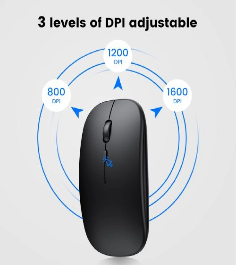 Rechargeable LED Bluetooth Wireless Mouse M-302